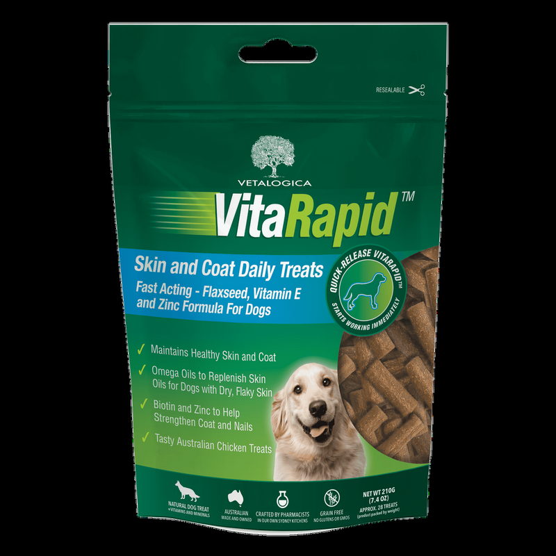 VitaRapid Skin & Coat Daily Dog Treats