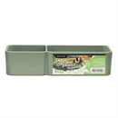 Small Animal Feeder Bowl - Weighted - Double Rectangular - Raymonds Warehouse