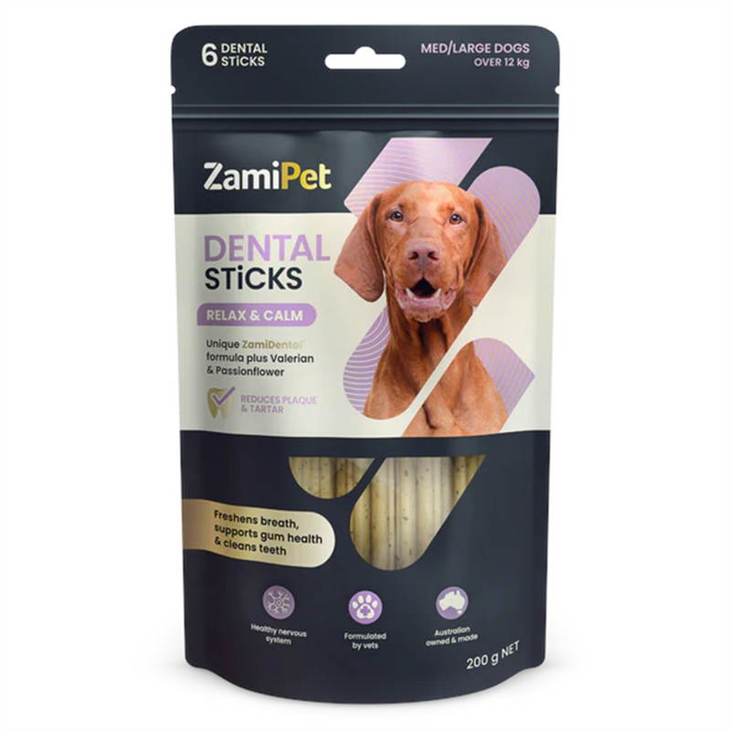 ZamiPet Dental Relax & Calm for Medium/Large Dogs