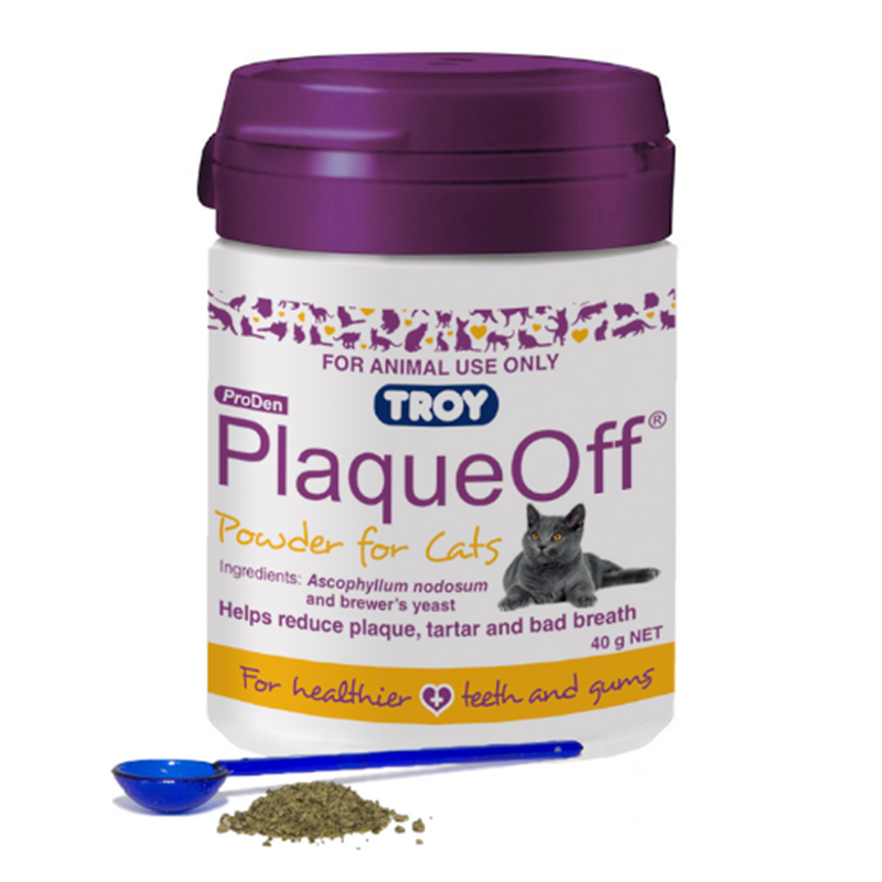 Troy PlaqueOff Powder for Cats