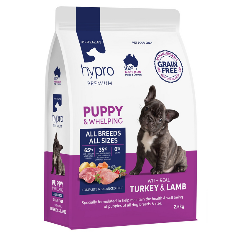 Hypro Premium Grain Free Turkey & Lamb Puppy Food