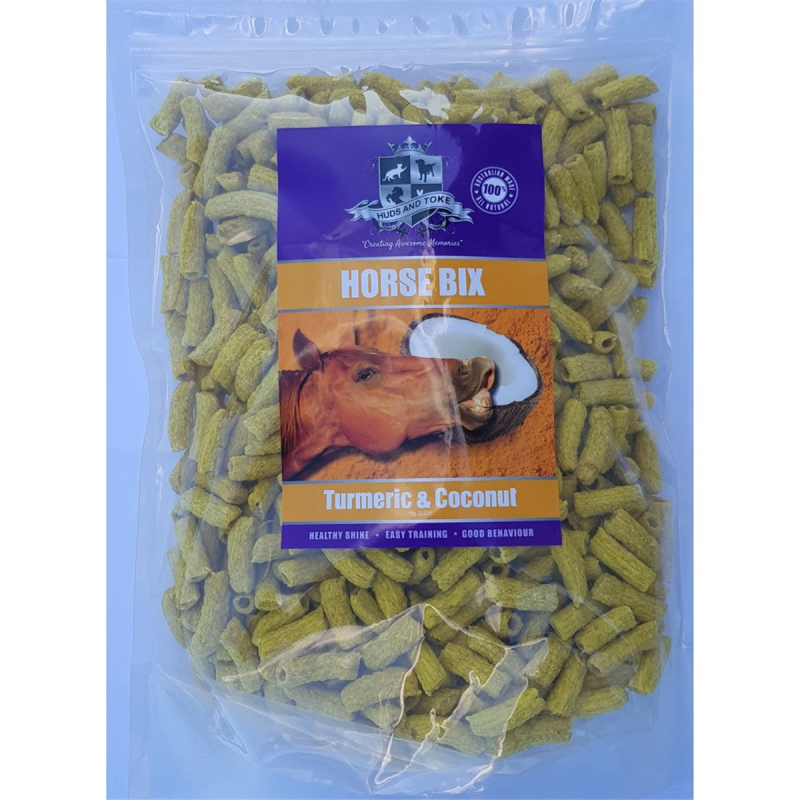 Huds & Toke Horse Bix Turmeric & Coconut 1kg