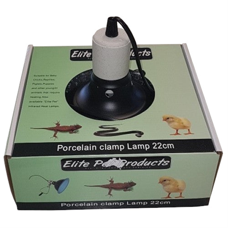 Elite Porcelain Heat Clamp Lamp