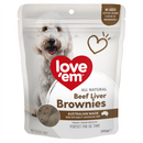 Love'em Beef Liver Brownie Dog Treats