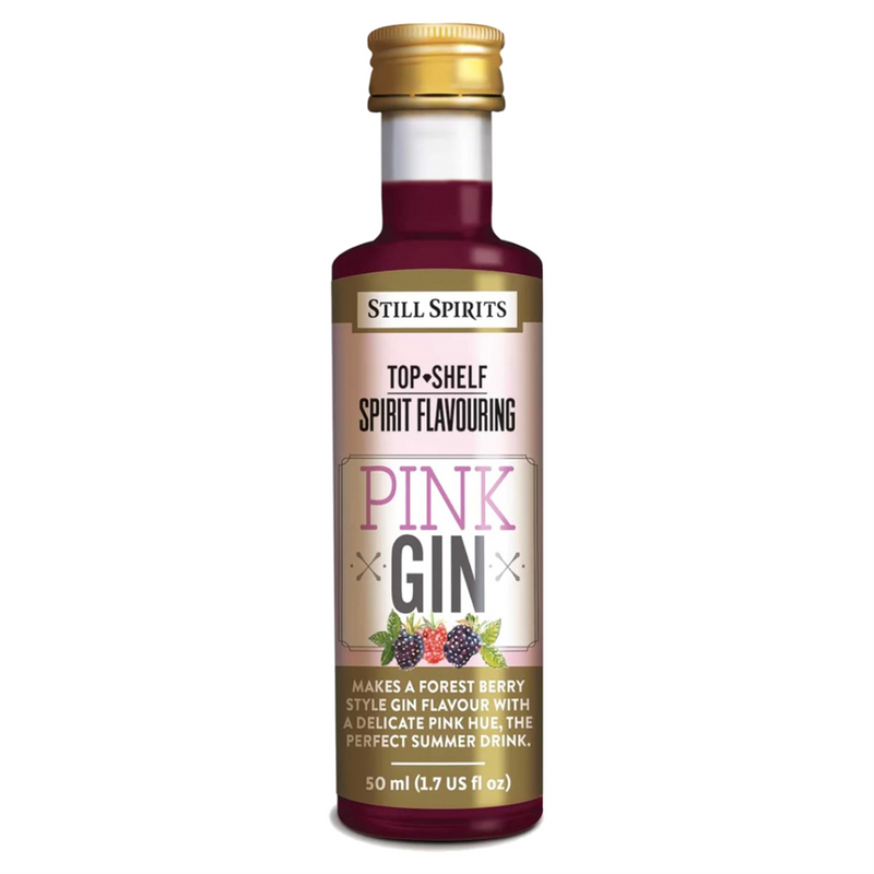 Still Spirits Top Shelf Pink Gin Spirit Flavouring 50ml