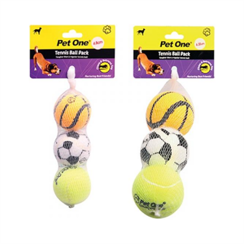 Pet One Tennis Ball Packs