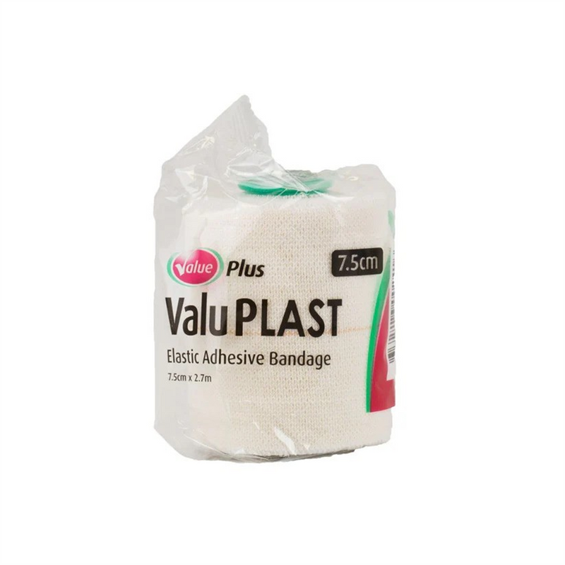 ValuePlus ValuPLAST Elastic Adhesive Bandage 7.5cm