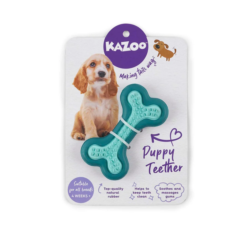 Kazoo Puppy Teether Dog Toy
