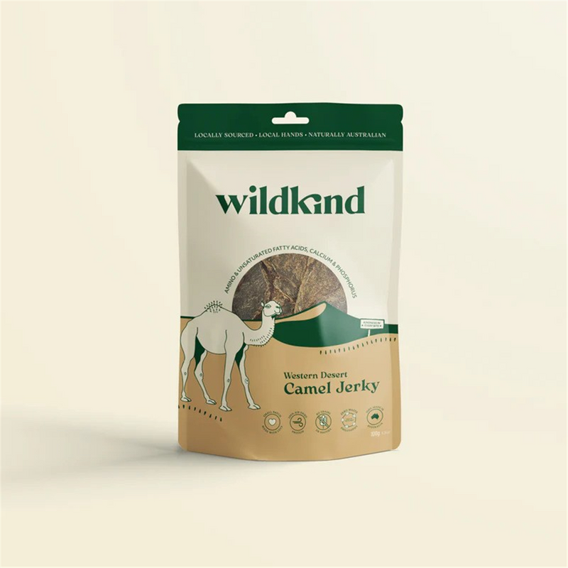 Wilkind Camel Jerkey 100g