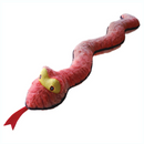 Ruff Play Tuff Snake Plush Dog Toy