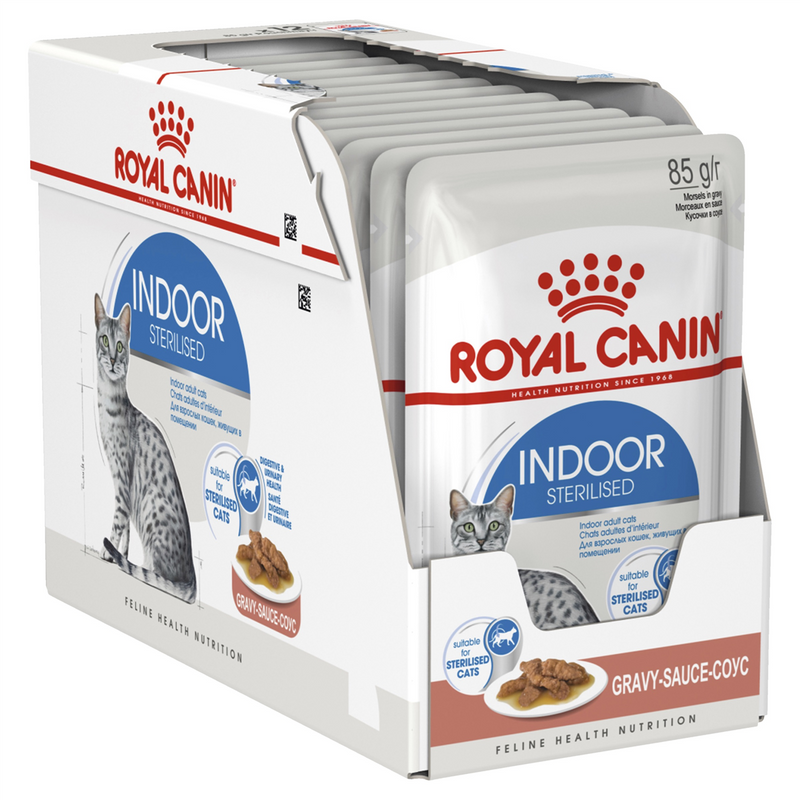 Royal Canin Indoor Gravy Cat Food 85g