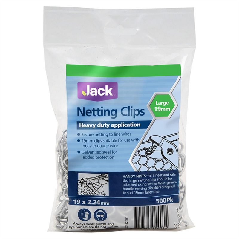 Jack Netting Clips 500pk