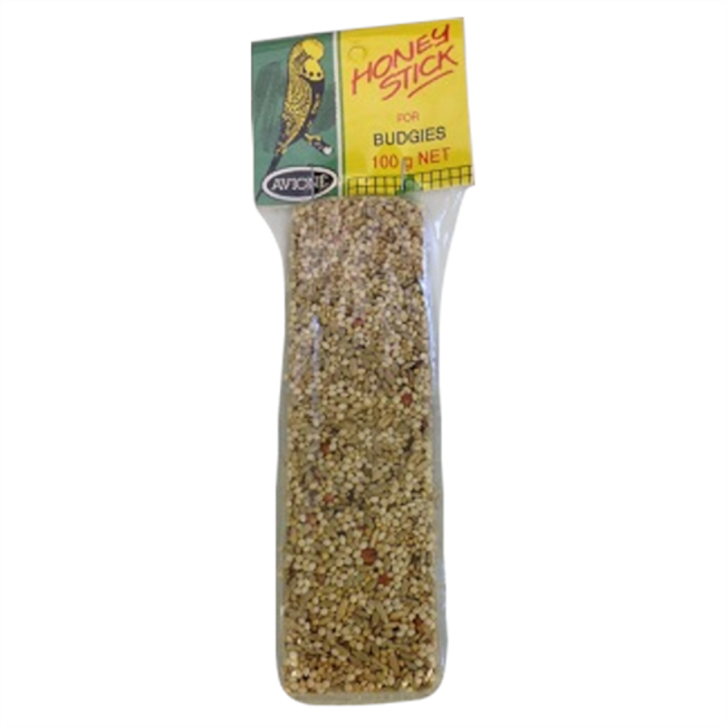 Avione Budgie Honey Stick Bird Treat 100g