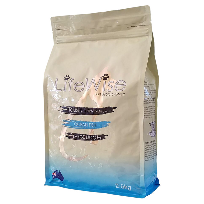 LifeWise Ocean Fish Large Bites Dog Food