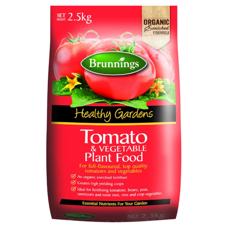 Brunnings Tomato & Vegetable Plant Food 2.5kg