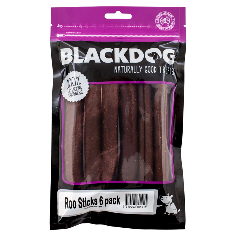 Blackdog Kangaroo Liver Dog Treats 6pk