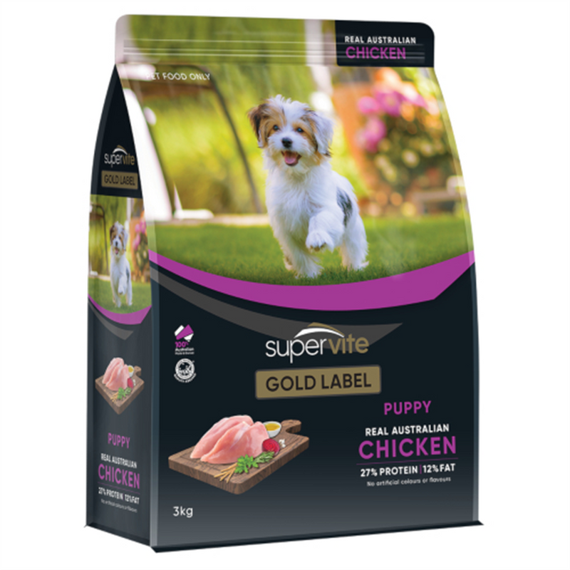 Supervite Gold Label Chicken Puppy Food