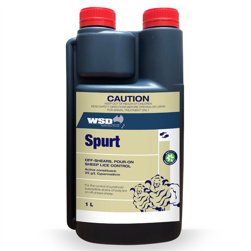 WSD Spurt Pour on Lice Control for Sheep