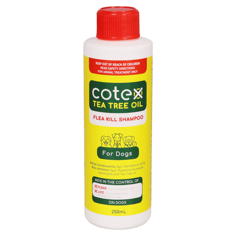 Cotex Tea Tree Oil Flea Kill Shampoo for Dogs