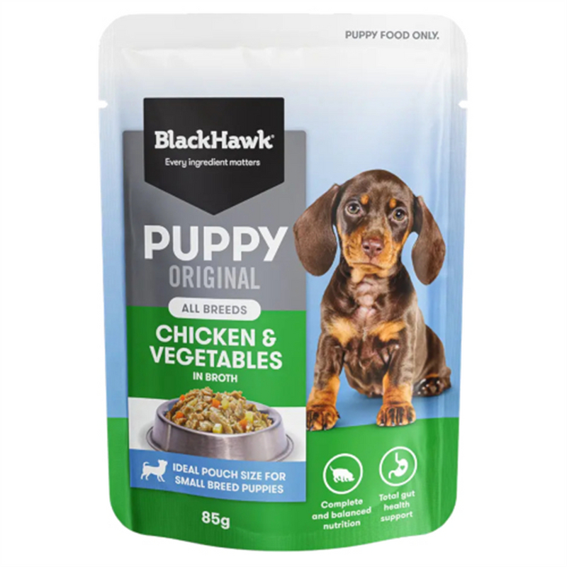 Black Hawk Chicken & Vegetables Puppy Food