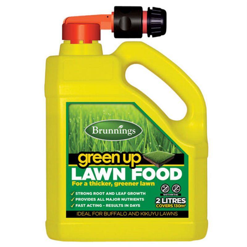 Brunnings Green Up Lawn Food Hose On 2L
