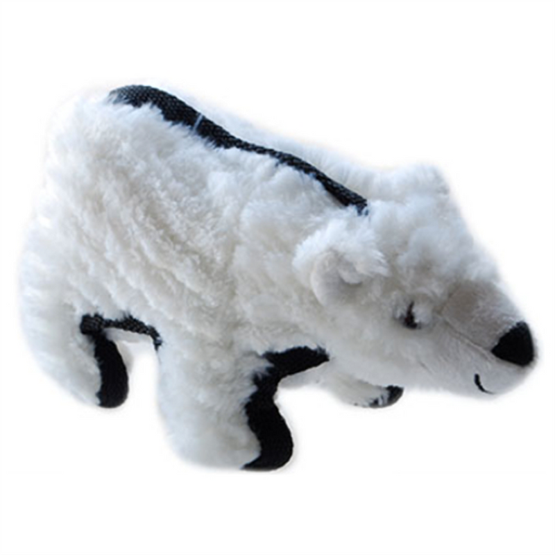 RuffPlay Plush Dog Toy Tuff Polar Bear