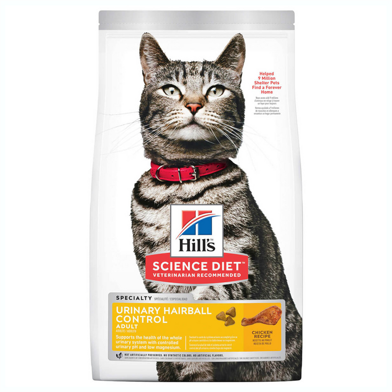 Hill's Urinary Hairball Control Cat Food
