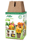 Mr Fothergill's Square Jiffy Peat Pots 8cm