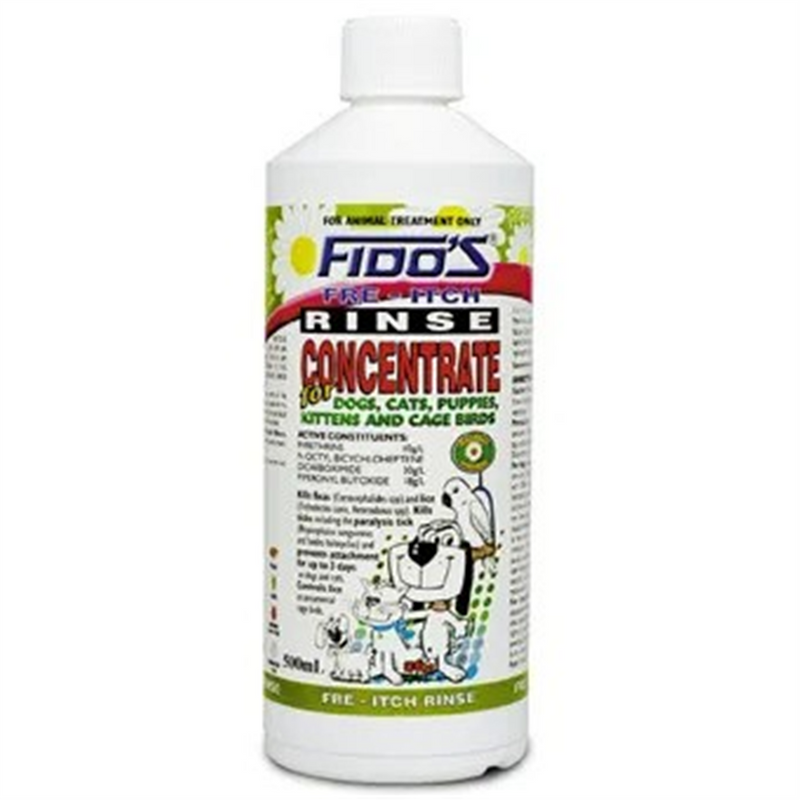 Fido's Fre Itch Rinse Concentrate 500ml
