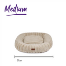 Kazoo Loop Dog Bed Clay