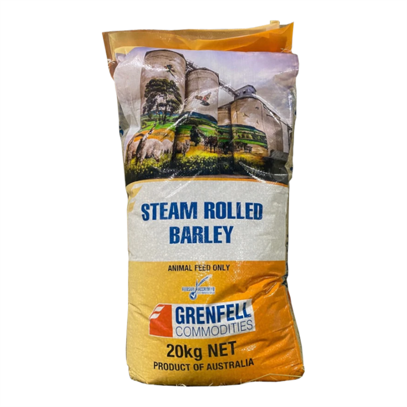 Grenfell Steam Rolled Barley 20kg