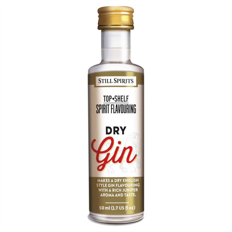 Still Spirits Top Shelf Dry Gin Spirit Flavouring 50ml