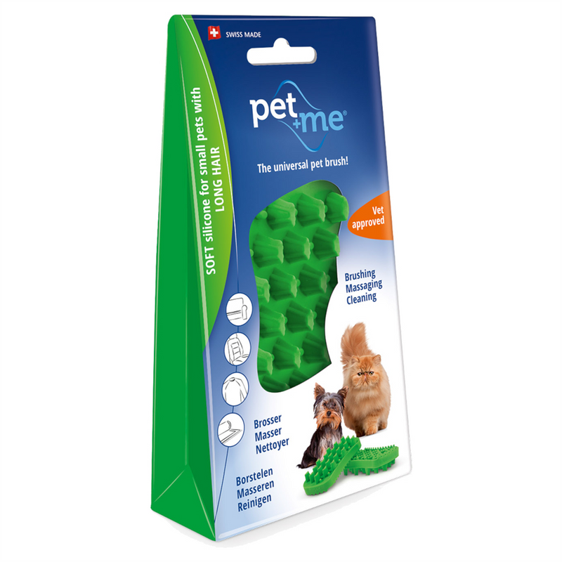 Pet+Me Pet Brush Soft Green