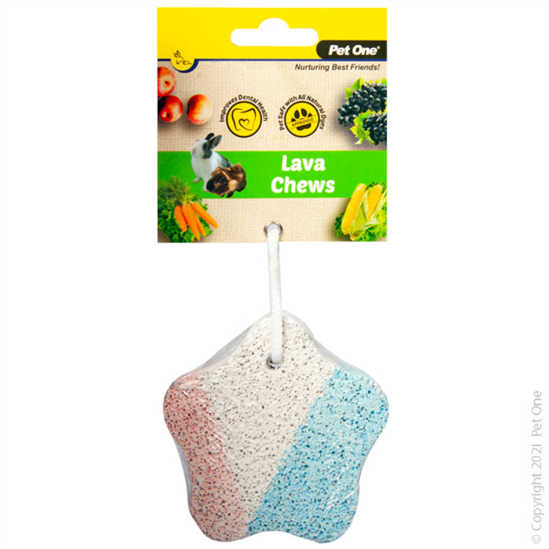 Pet One Lava Chew Hanging Star 30g