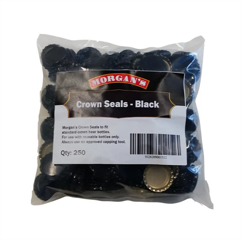 Morgan's Crown Seals Black 250pk