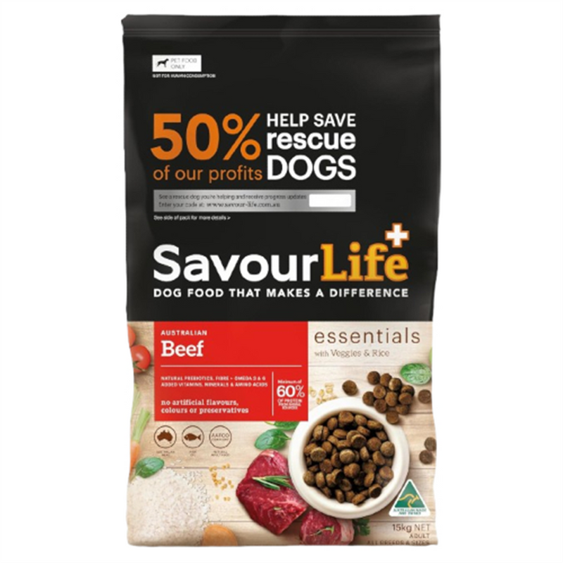 SavourLife Essentials Beef Dog Food