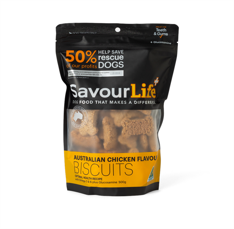 SavourLife Australian Chicken Flavour Biscuits 500g