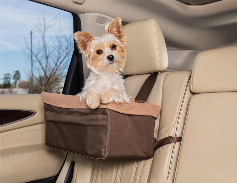 PetSafe Happy Ride Booster Seat Brown