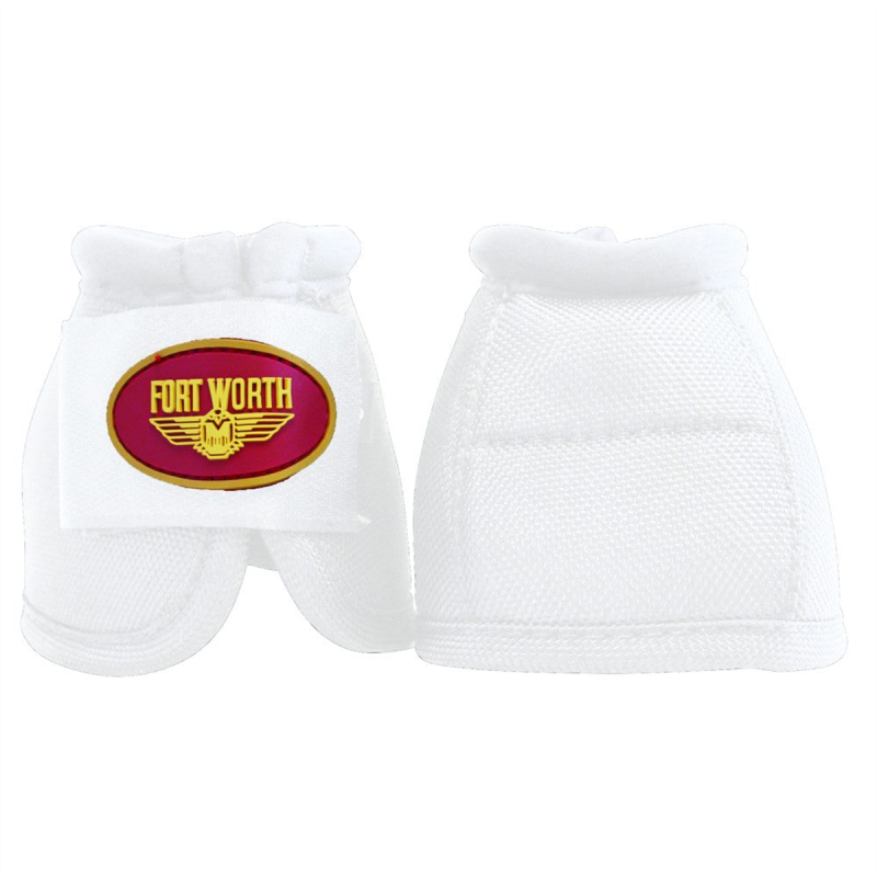 Fort Worth Ballistic No-Turn Bell Boots White 2pk