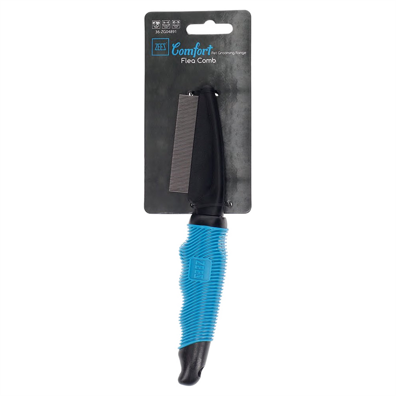 ZEEZ Comfort Dog Comb Flea