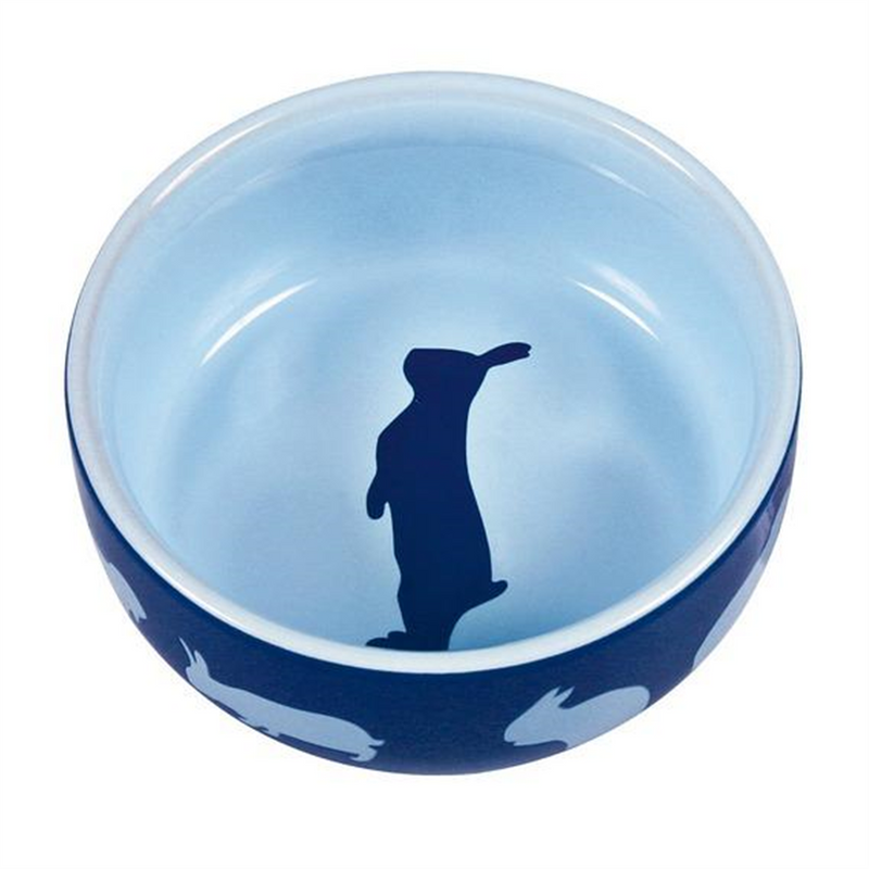 Trixie Ceramic Bowl with Rabbit Design