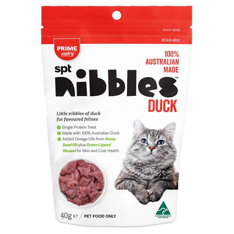 Prime Pantry Nibbles Duck Cat Treats