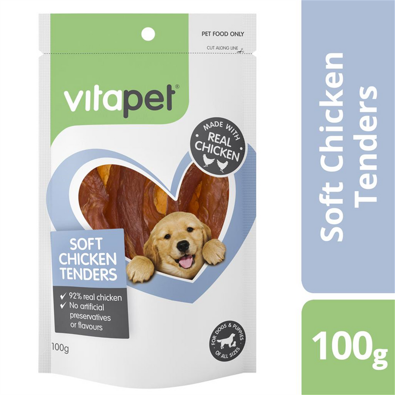 VitaPet Soft Chicken Tender Dog Treats