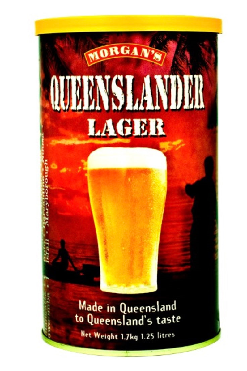 Morgan's Queenslander Lager Beer Kit 1.7kg