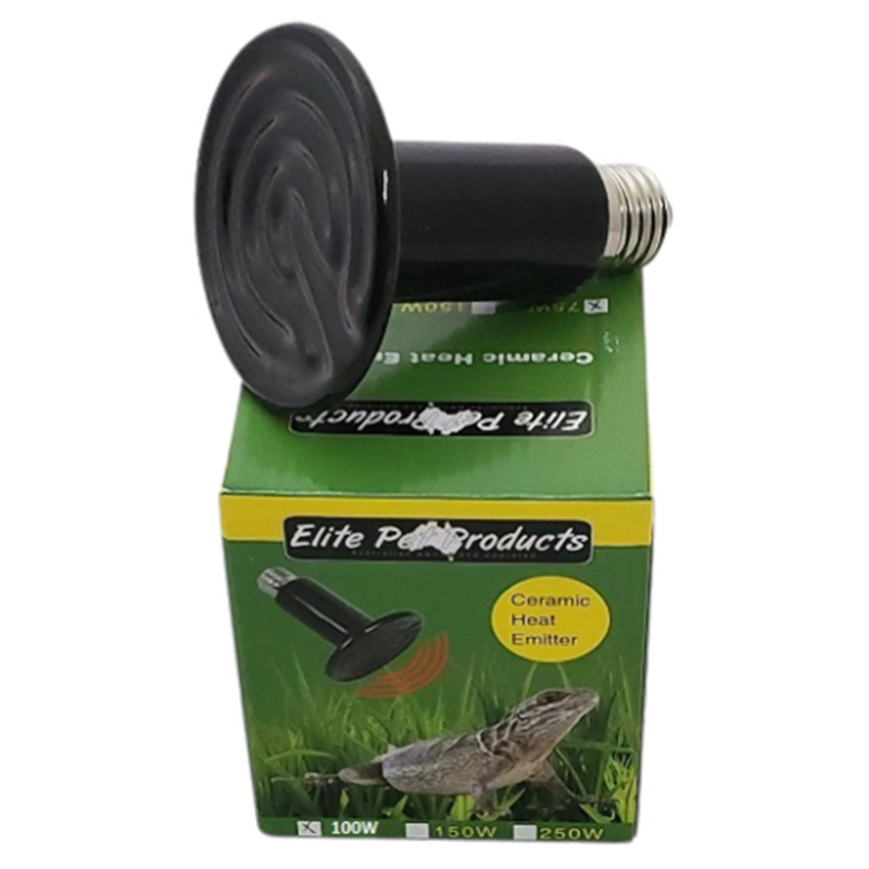 Elite Black Ceramic Heat Emitter