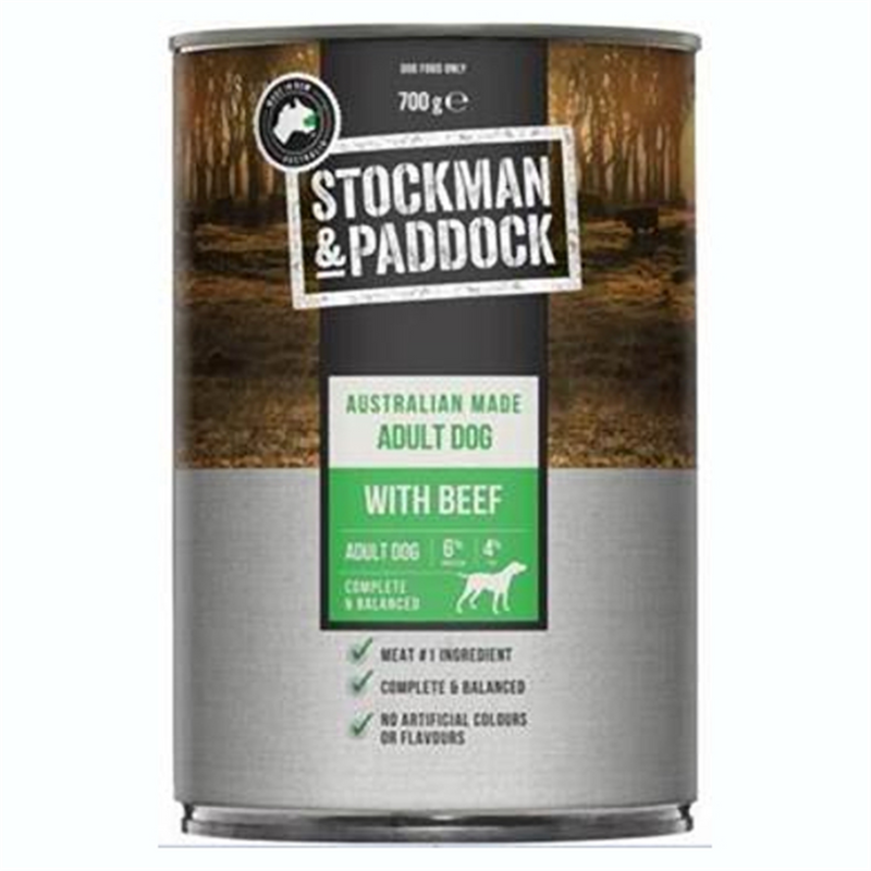 Stockman and Paddock Beef Loaf Dog Food
