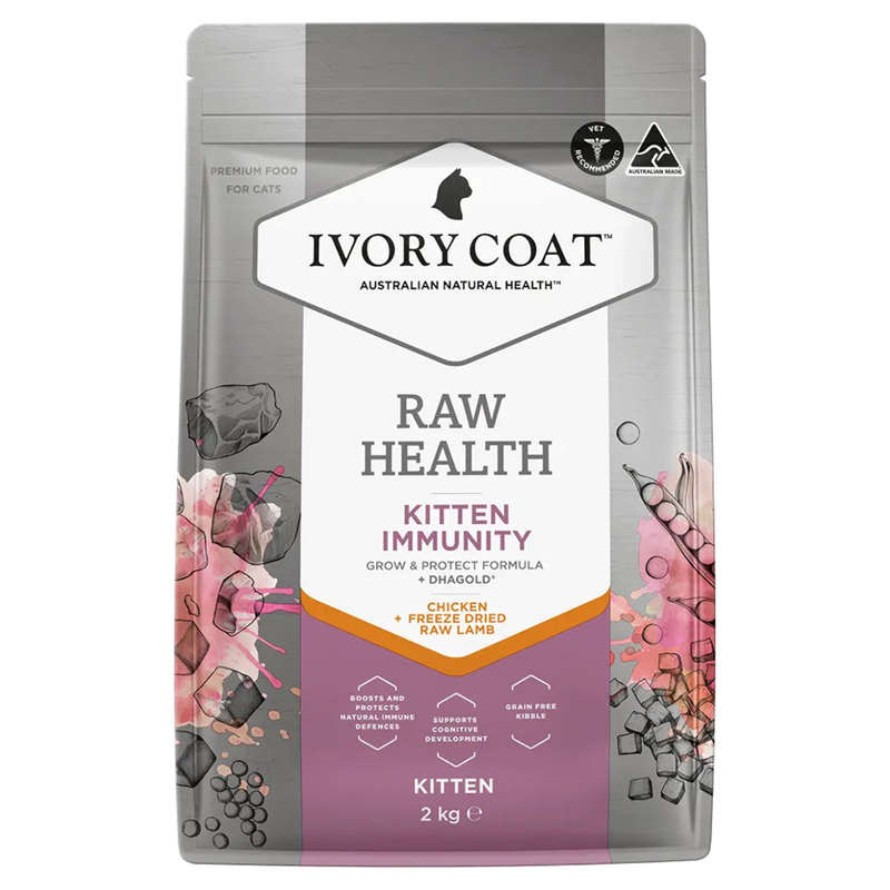 Ivory Coat Kitten Immunity Chicken Lamb 2kg