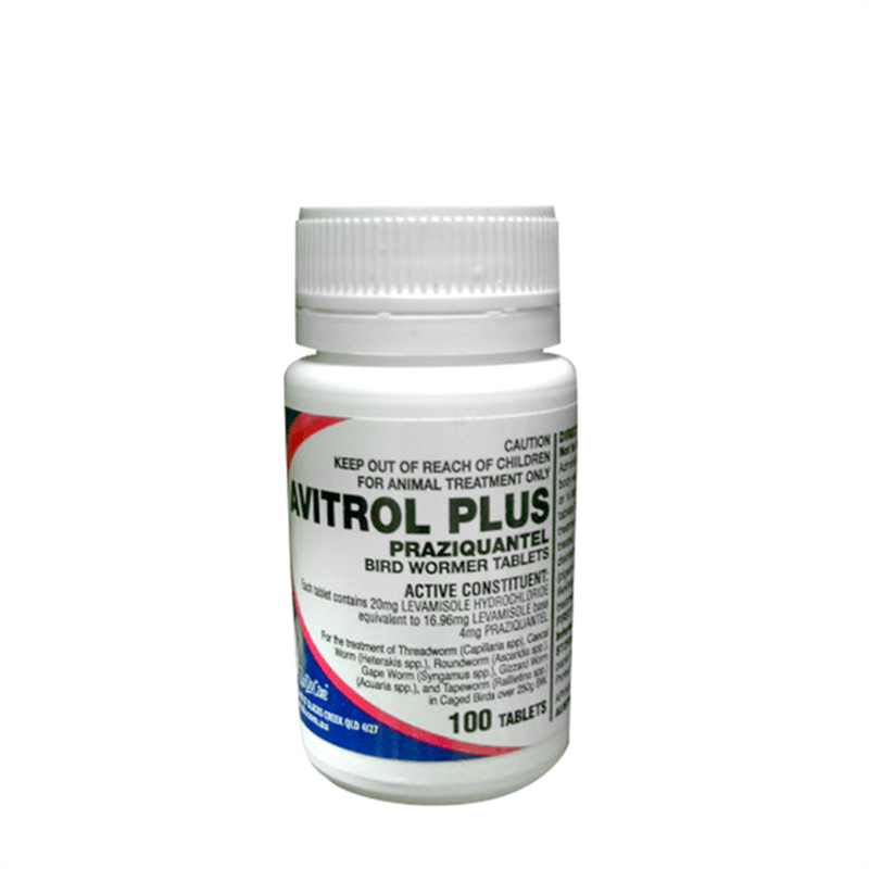 Avitrol Plus Bird Worm Tablets
