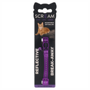 Scream Reflective Nylon Cat Collar 19 - 31cm