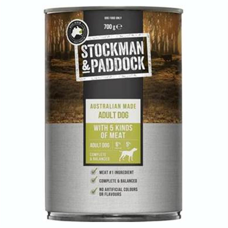 Stockman and Paddock 5 Meat Loaf Dog Food